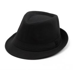 Modny czarny kapelusz Michael Jackson