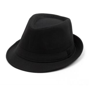 Modny czarny kapelusz Michael Jackson