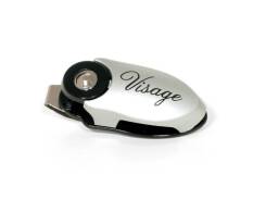 Klips na okulary do samochodu - srebrny visage
