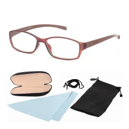Oprawa korekcyjna Lookers M150B Brązowe okulary do czytania