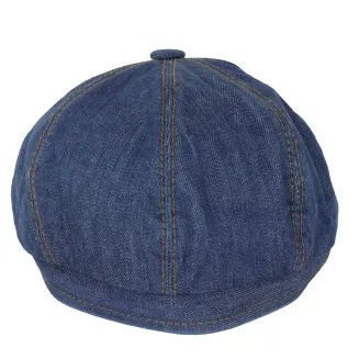 Jeansowy Kaszkiet K268C – Denimowy styl Shelby 100% bawełna Polar Fashion - 5