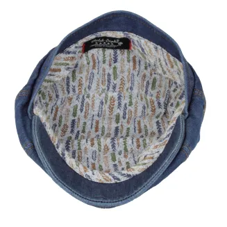 Jeansowy Kaszkiet K268C – Denimowy styl Shelby 100% bawełna Polar Fashion - 9