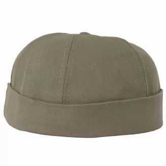 Czapka Bez Daszka Dokerka Leonka Fisherman Bawełniana Khaki Unisex K263G - 7