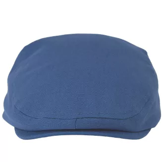 Kaszkiet męski niebieski bawełniany letni lekki 57-59cm Polar Fashion K306i - 4