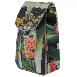 Duża Torba do Wózka na Zakupy 35L Kolorowa Mocna Wkładka Usztywniana T4J