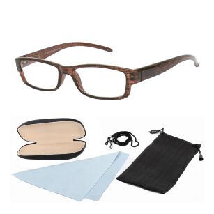 Oprawa korekcyjna Lookers M150H Brązowe okulary do czytania