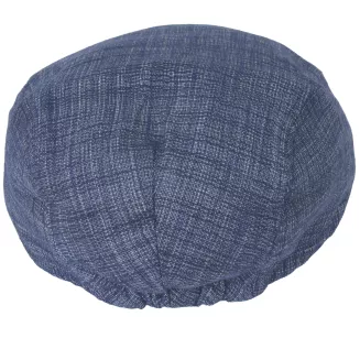 Kaszkiet męski granatowy flat cap bawełniany lekki K306H 57-59 cm Polar Fashion - 6