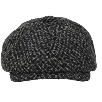 Polar Fashion Kaszkiet Męski Peaky Blinders K277B Pepitka Ocieplany 57-59cm - 2