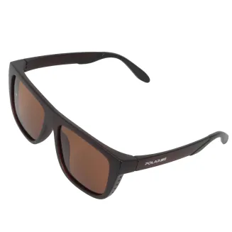 P8156C2 Męskie Okulary Przeciwsłoneczne Polaryzacyjne Brązowe  Matowe UV400 - 2