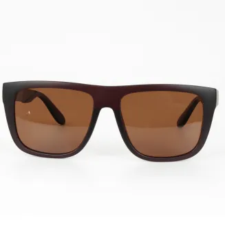 P8156C2 Męskie Okulary Przeciwsłoneczne Polaryzacyjne Brązowe  Matowe UV400 - 6