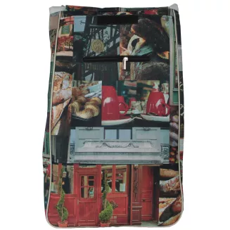 Impregnowana Torba zakupowa do wózka zakupowego 35L T4D z usztywnionym dnem - 2