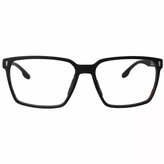 Czarne Matowe Męskie Okulary Korekcyjne z Nakładką Clip-On Solano CL90285A - 2