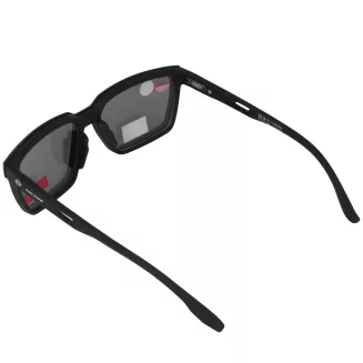 Czarne Matowe Męskie Okulary Korekcyjne z Nakładką Clip-On Solano CL90285A - 7
