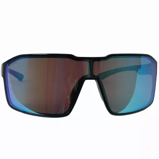 Granatowe Sportowe okulary męskie UV400 Mirror HD Icy Blue Solano SP60025A - 2