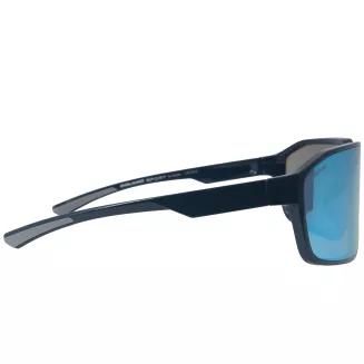 Granatowe Sportowe okulary męskie UV400 Mirror HD Icy Blue Solano SP60025A - 6