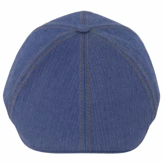 Niebieski Kaszkiet Gazeciarza Peaky Blinders Jeansowy Newsboy Cap K301A - 2