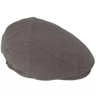 Kaszkiet męski bawełniany flat cap brązowy lekki 57-59 na wiosnę lato K306M - 4