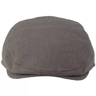 Kaszkiet męski bawełniany flat cap brązowy lekki 57-59 na wiosnę lato K306M - 3