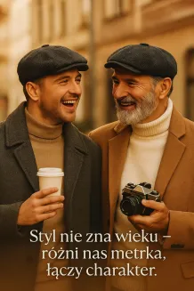 Kaszkiet Męski Peaky Blinders  Grafitowo Czarny K284 Styl i Klasa Polar Fashion - 6