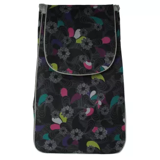 Torba do wózka zakupowego wymienna 35L WZ401BT Mocna Nieprzemakalna Kwiaty - 2