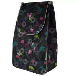 Torba do wózka zakupowego wymienna 35L WZ401BT Mocna Nieprzemakalna Kwiaty