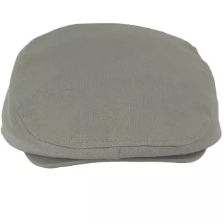Kaszkiet męski bawełniany zielony flat cap wiosna lato Polar Fashion K306E - 2