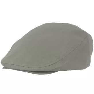 Kaszkiet męski bawełniany zielony flat cap wiosna lato Polar Fashion K306E - 3