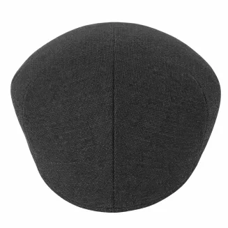 Kaszkiet Męski Grafitowy Bawełniany Lekki Flat Cap K266i Polar Fashion - 7