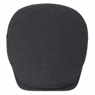 Kaszkiet Męski Grafitowy Bawełniany Lekki Flat Cap K266i Polar Fashion - 4