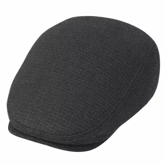 Kaszkiet Męski Grafitowy Bawełniany Lekki Flat Cap K266i Polar Fashion - 3