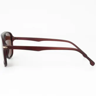 Polar Fashion P8128C2 Męskie Okulary Przeciwsłoneczne Polaryzacyjne Brązowe Mat UV400 - 2