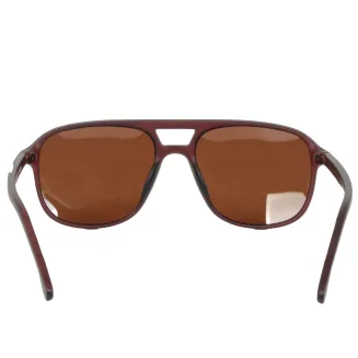 Polar Fashion P8128C2 Męskie Okulary Przeciwsłoneczne Polaryzacyjne Brązowe Mat UV400 - 6