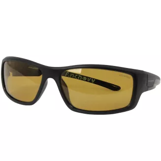 Czarne okulary wędkarskie Solano FL20069A polaryzacyjne żółte dla kierowców - 2