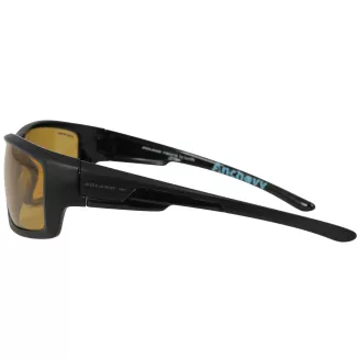 Czarne okulary wędkarskie Solano FL20069A polaryzacyjne żółte dla kierowców - 3
