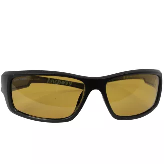 Czarne okulary wędkarskie Solano FL20069A polaryzacyjne żółte dla kierowców - 5