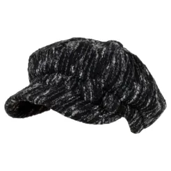 K78A Black-Grey Fashionable Women'S Cotton Cap