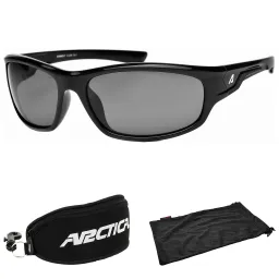Arctica S223 Black Sun Bolt Sunglasses Accessories