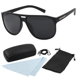 Polar Fashion P511 C1 Czarne Matowe Polaryzacyjne Okulary Przeciwsłoneczne 