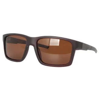 Męskie Okulary Polaryzacyjne Brązowe  Matowe  Polar Fashion P8171C2 - 4