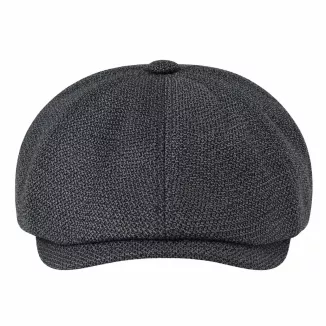 Kaszkiet Męski Bawełniany Grafitowy K268F Peaky Blinders Retro Flat Cap - 2