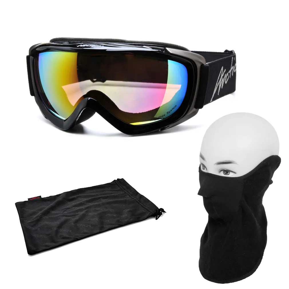 Arctica G75H Gładkie revo Gogle narciarskie na narty snowboard