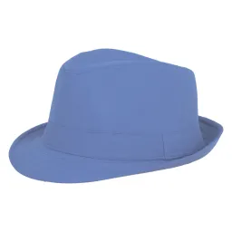R203F Niebieski Klasyczny dziecięcy kapelusz Tribly roz.50-52
