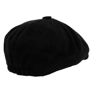 K228D Czarny Kaszkiet Męski Peaky Blinders Shelby ocieplony - 2