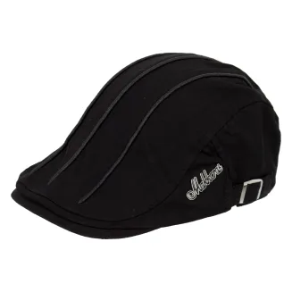 K218C Black Men'S Cotton Cap - 2