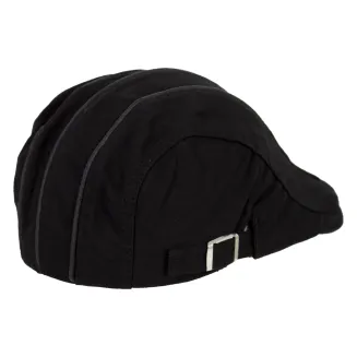 K218C Black Men'S Cotton Cap - 3