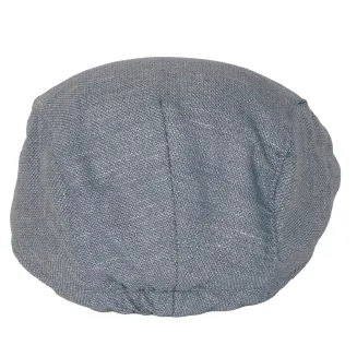 Kaszkiet męski beżowo-popielato-niebieski K266B – Polar Fashion - 4