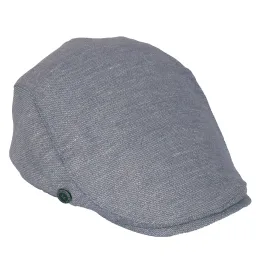 Kaszkiet męski beżowo-popielato-niebieski K266B – Polar Fashion