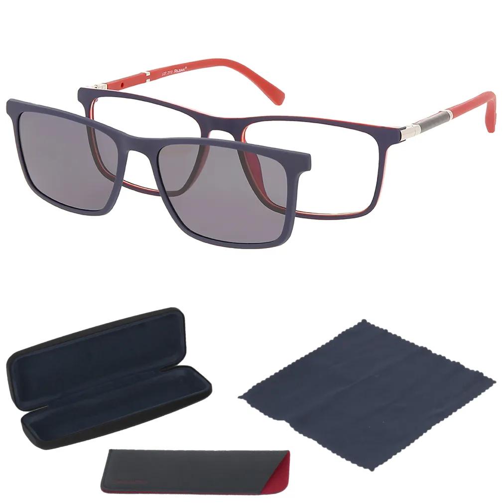 Solano CL90143D Corrective Frame With Clip-On Sun Cover