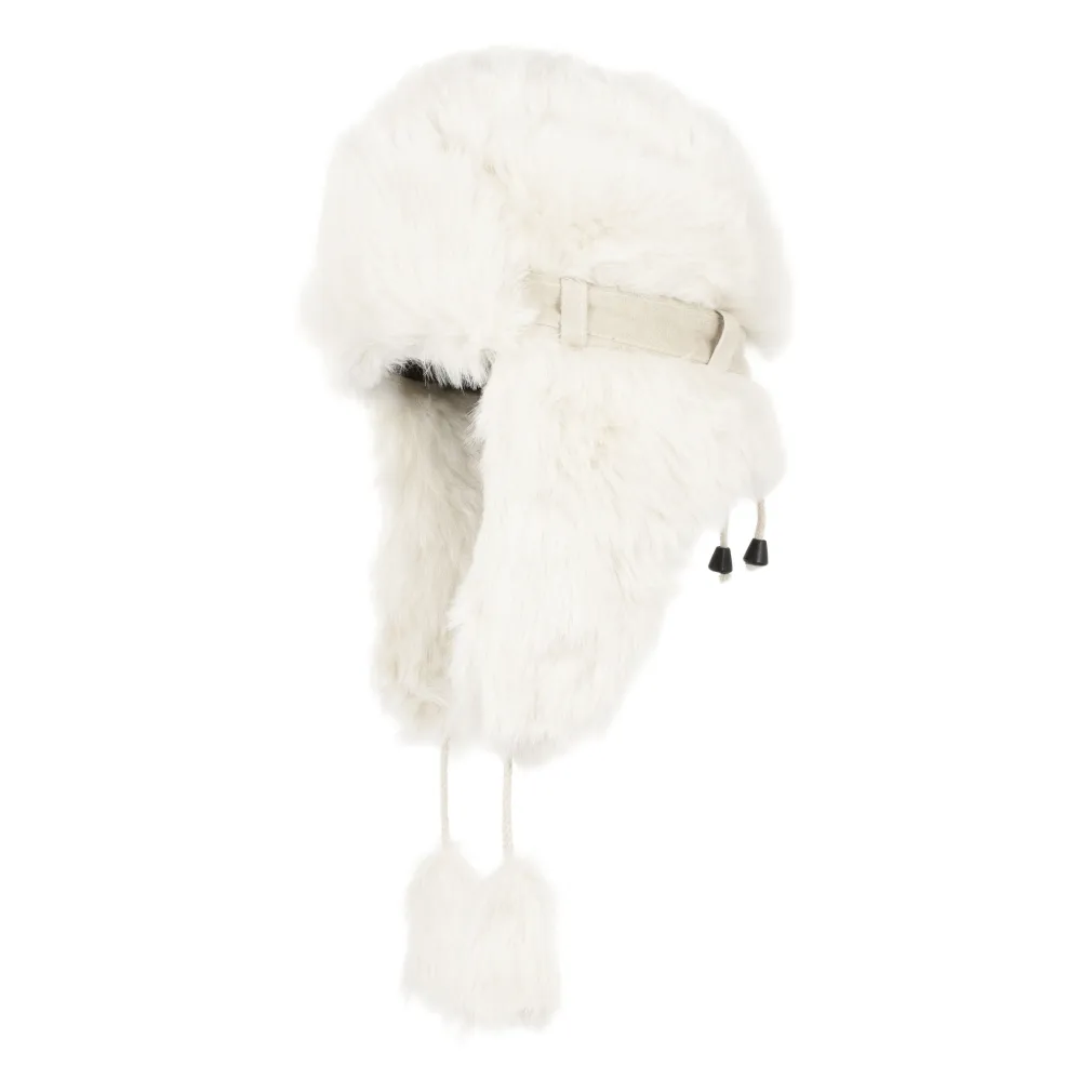 W123O Fur Eared Winter Badger Hat