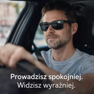 Solano Polaryzacyjne Okulary Przeciwsłoneczne Męskie Czarne  SS21100B - 6